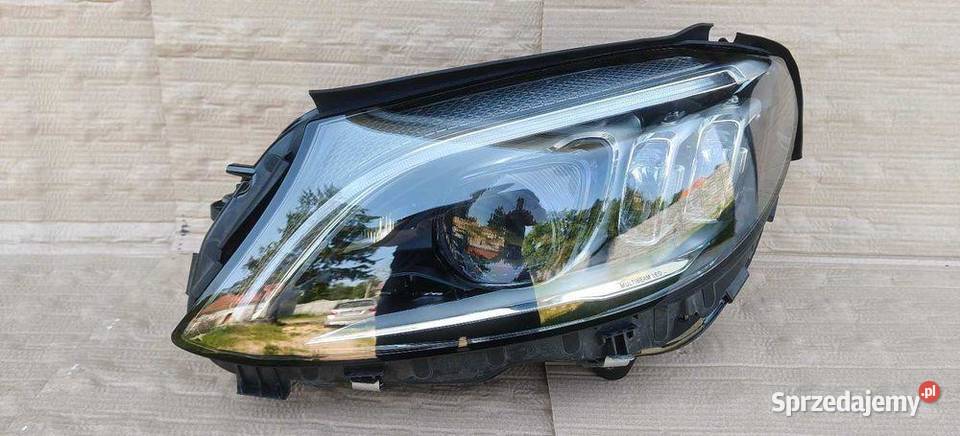 Lampa Przód Full Led MultiBeam Mercedes CKlasa Lampy przednie