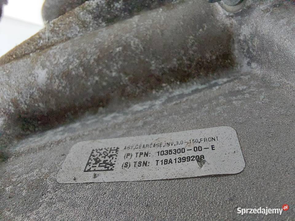 Tesla Model S LIFT silnik elektryczny napęd