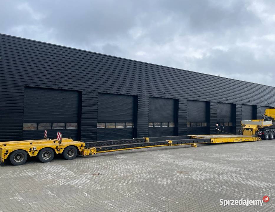 Tiefbett naczepa niskopodwoziowa do maszyn Warszawa sprzedam