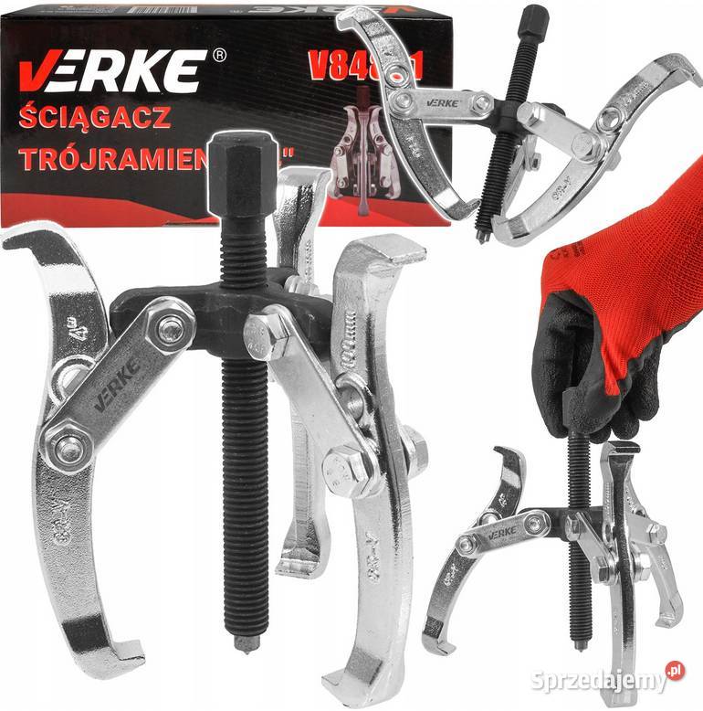ŚCIĄGACZ ŁOŻYSK PIAST TRÓJRAMIENNY ŚRUB 140mm Chmielnik