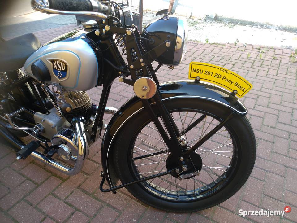 NSU ZD 201 Pony Block Rok produkcji 1936 Garwolin