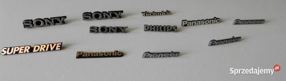 Emblematy sony panasonic technics pioneer Warszawa