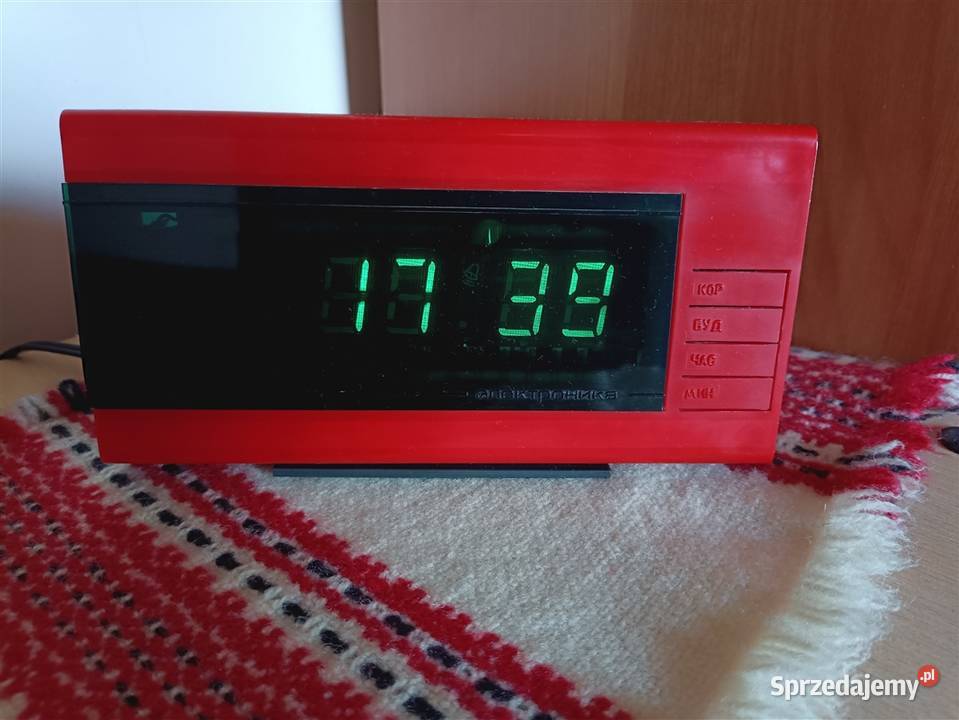 Zegarek Elektronika 208 VFD PRL CCCP ZSSR podkarpackie