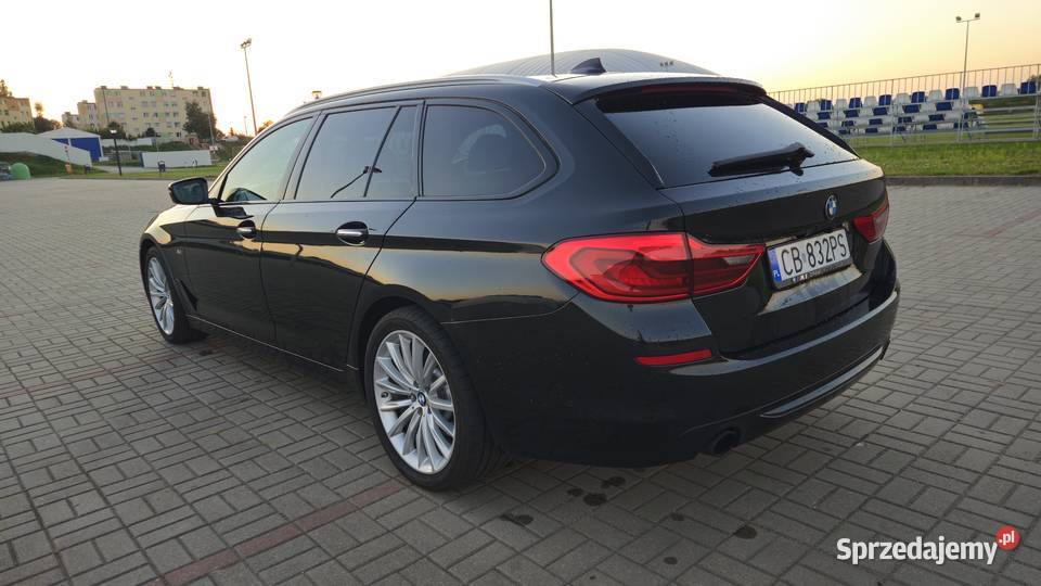 BMW 525d g31 231 2017 uszkodzony silnik Żnin