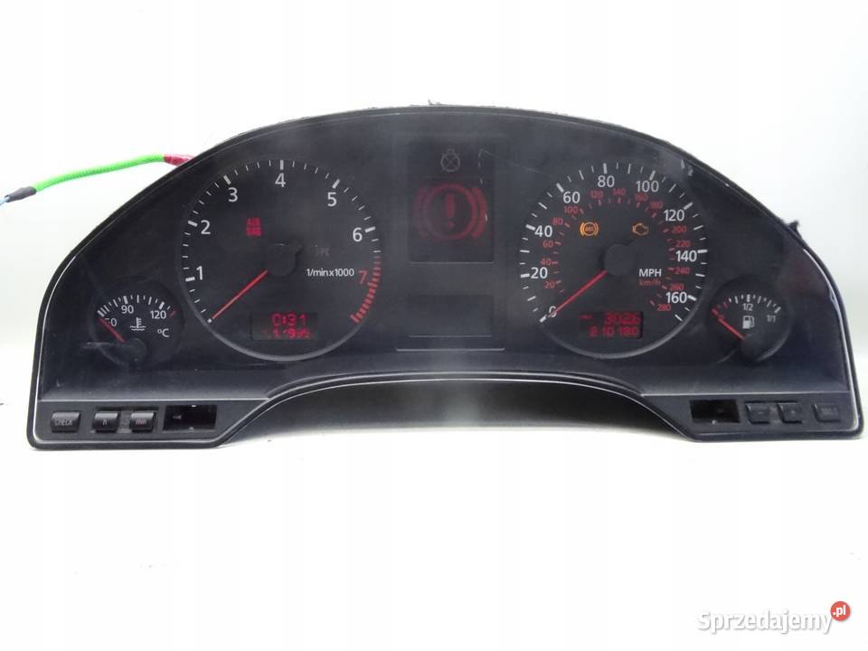 4D0919035AJ AUDI A8 D2 9902 LICZNIK VDO 100 TEST Przemęt