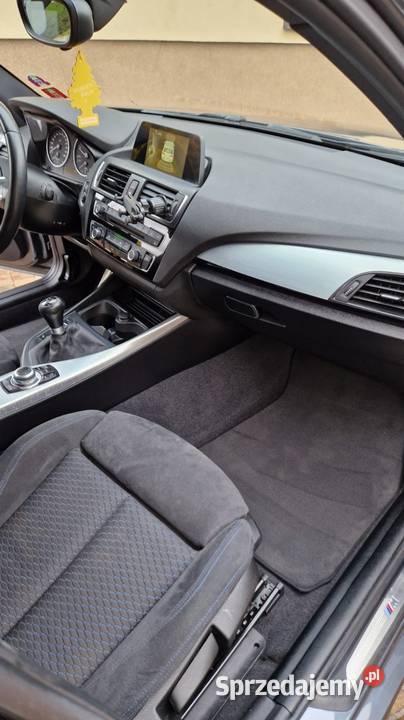 BMW 118d xDrive M PAKIET 150 Facelift Alcantara przyciemniane szyby Września