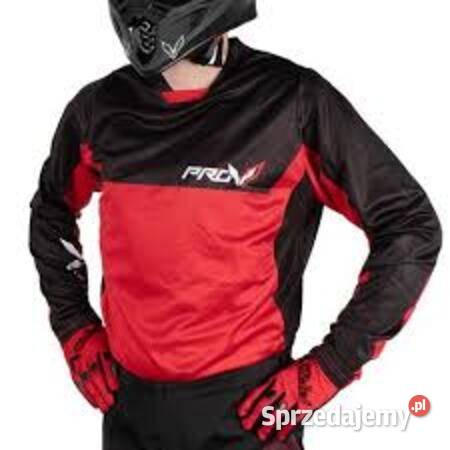 Bluza motocyklowa Cross ProV Holeshot Red M Zielona Góra