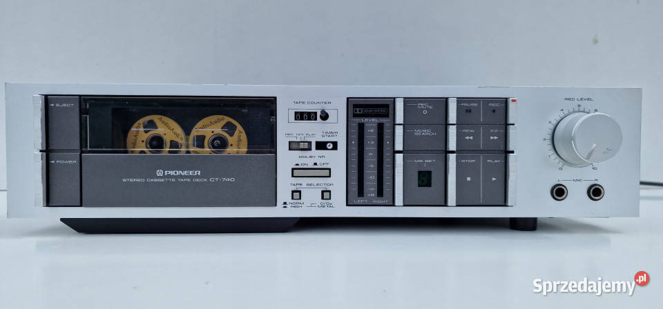 Magnetofon Pioneer CT740 Stereo Cassette Deck wielkopolskie Międzychód