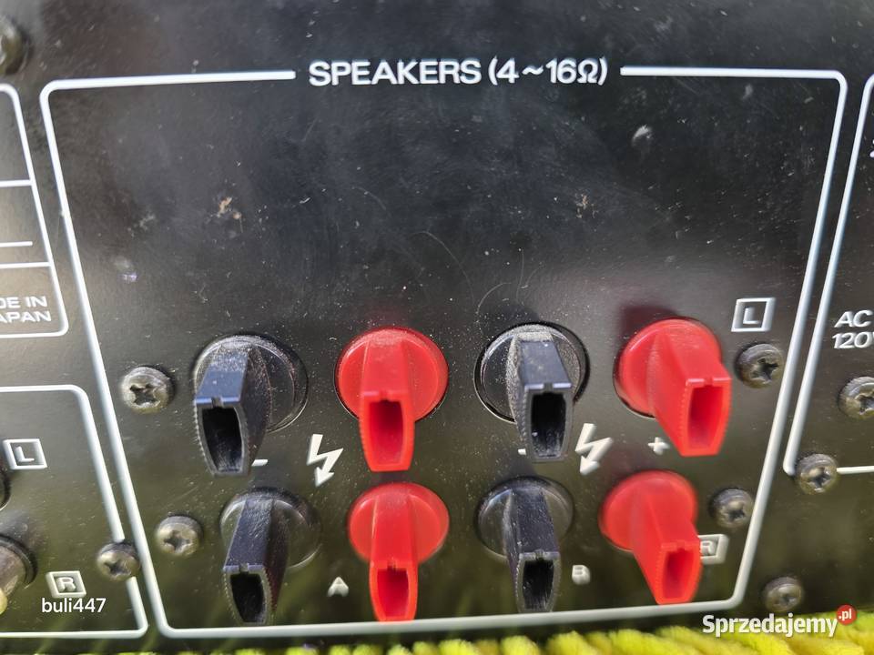 wzmacniacz kenwood a7 stereo Wzmacniacze i pokrewne Chełm Śląski