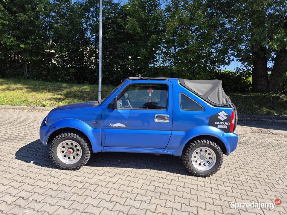 Suzuki Jimny 4x4 165 przebieg Cabrio 13 benz 80 elektryczne szyby