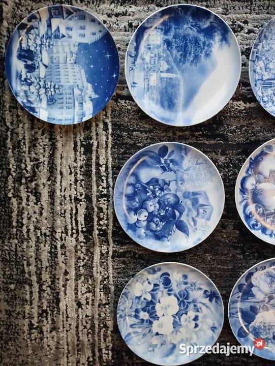 Talerze dekoracyjne porcelana Miłkowice