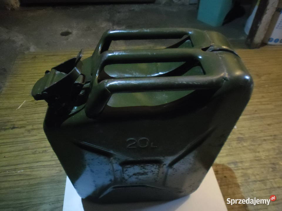Kanister 20l z czasów PRL 1989r produkcji ZSRR Jasło