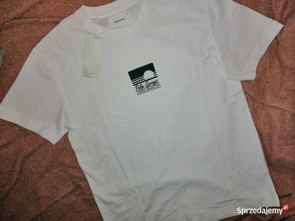 Reserved Strukturalna Koszulka bluzka tshirt Leszno sprzedam