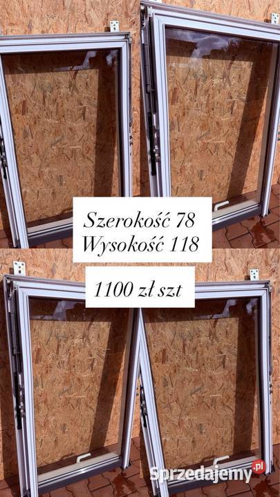 OKNA POWYSTAWOWE 2SZYBOWE NA SPRZEDAŻ Dom i Ogród Dąbrowa