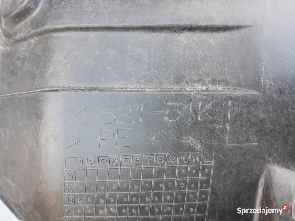 SUZUKI SPLASH NADKOLE LEWE TYLNE LEWY TYŁ Międzychód