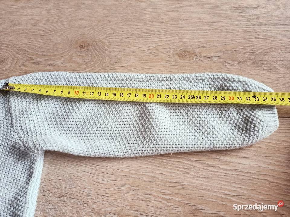 Sweter dziewczęcy turkusowy rozpinany z Odzież Płock