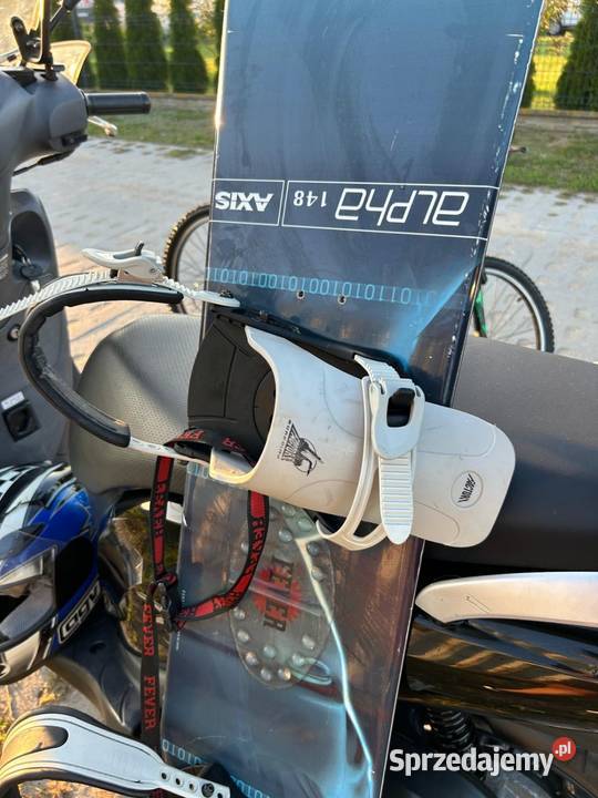Deska snowboardowa Alpha 148 wiązania Factory