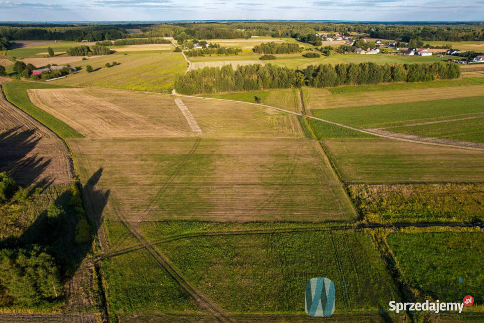 sprzedaży gruntu 876m2 Pilawa Sprzedaż