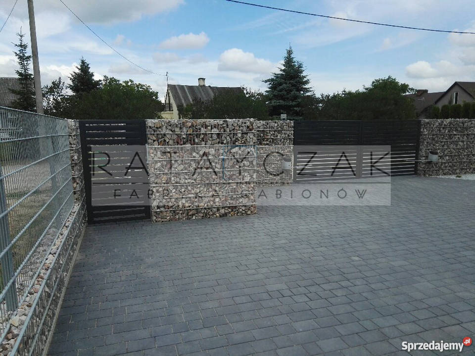 Gabion kosze gabionowe 150x100 fi5mm oczko 5x20 Ogrodzenia i bramy Gniewkowo
