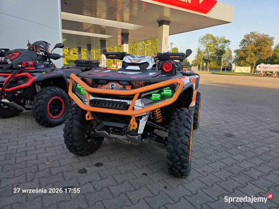 Can am Outlander G3 1000r XTP Amortyzatory Fox lubuskie Szlichtyngowa