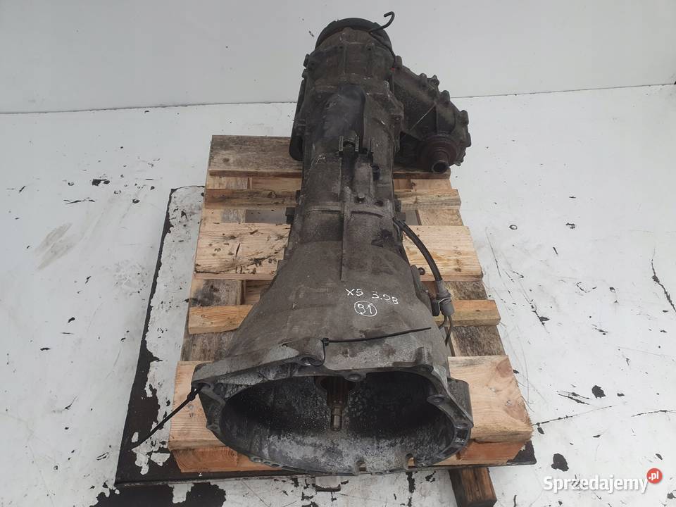 BMW X5 E53 30 i MANUALNA SKRZYNIA BIEGÓW MANUAL Rudka