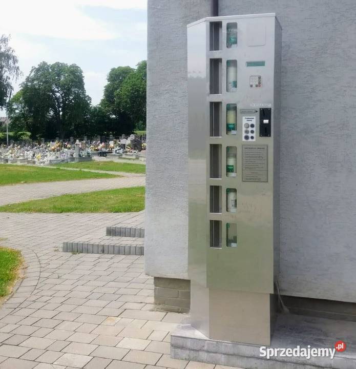 Zniczomat T6 do wkładów do zniczy z płatnością małopolskie Alwernia