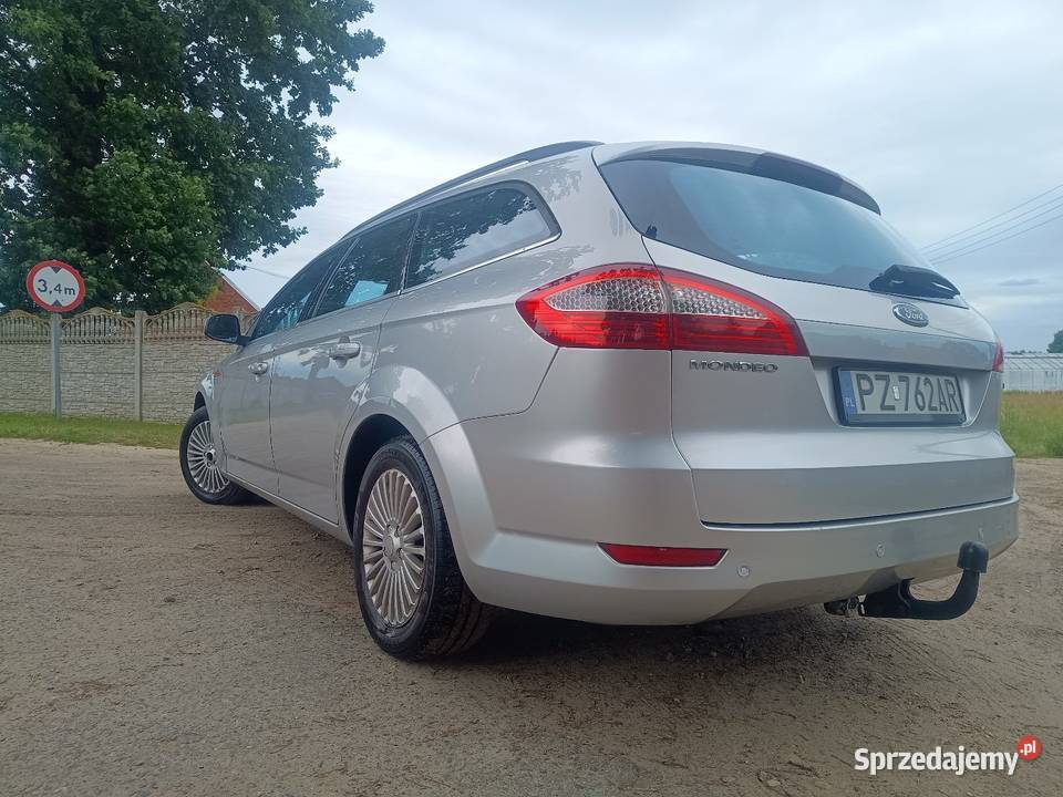 Ford Mondeo MK4 20 TDCi 140 2007R srebrny Sulechów
