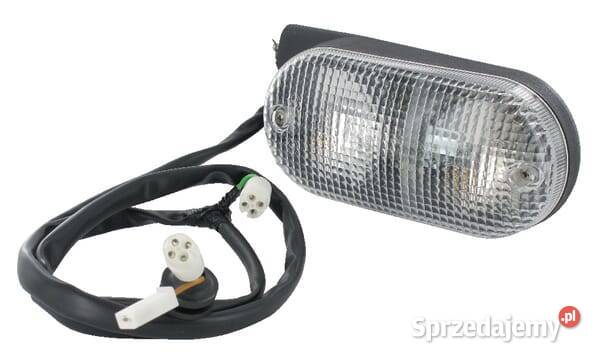 Lampa kierunkowskazu i postoju prawa prostokątna