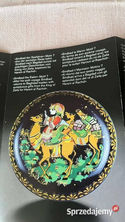 Talerzyk Rosenthal Kolekcjonerski Z serii Porcelana i szkło