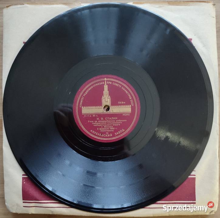 Płyty szelakowe kolekcja z 1946 roku