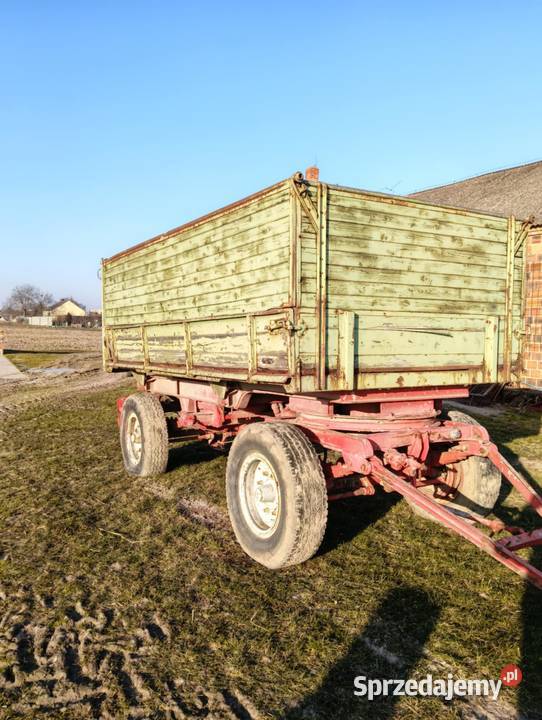 Przyczepa rolnicza Niemiecka