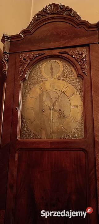 Zegar stojący Peter Polhmann XVIII wiek Kraków