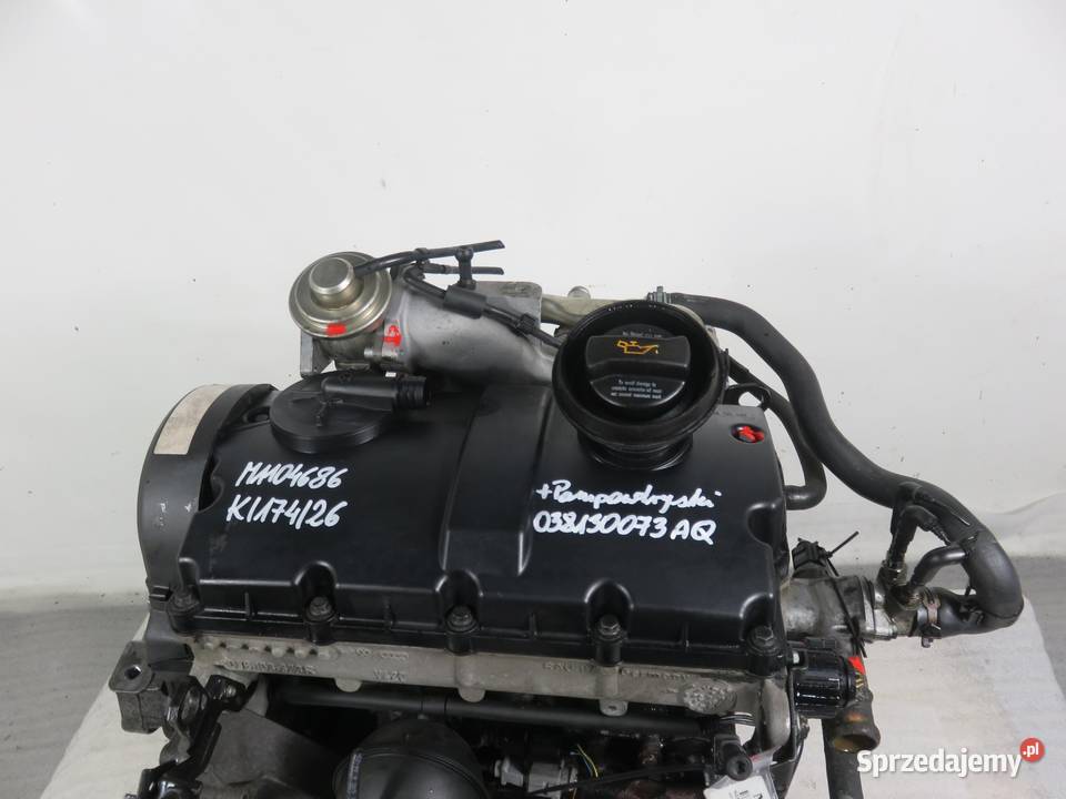SILNIK AUDI A3 8L1 19 TDI AXR 038130073AQ Motoryzacja