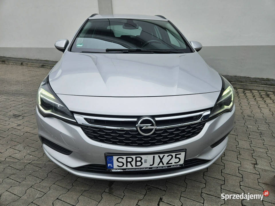 Opel Astra Ledy Nawigacja Serwis Bezwypadkowa K elektrochrom. lusterko wst. Rybnik