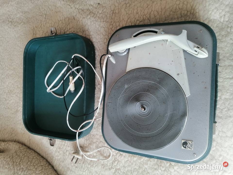 Gramofon elektryczny FONICA Typ G250 walizkowy Legnica sprzedam