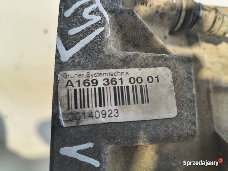 SKRZYNIA BIEGÓW Mercedes W169 15 8V manualna Skrzynie biegów manualne Chełm