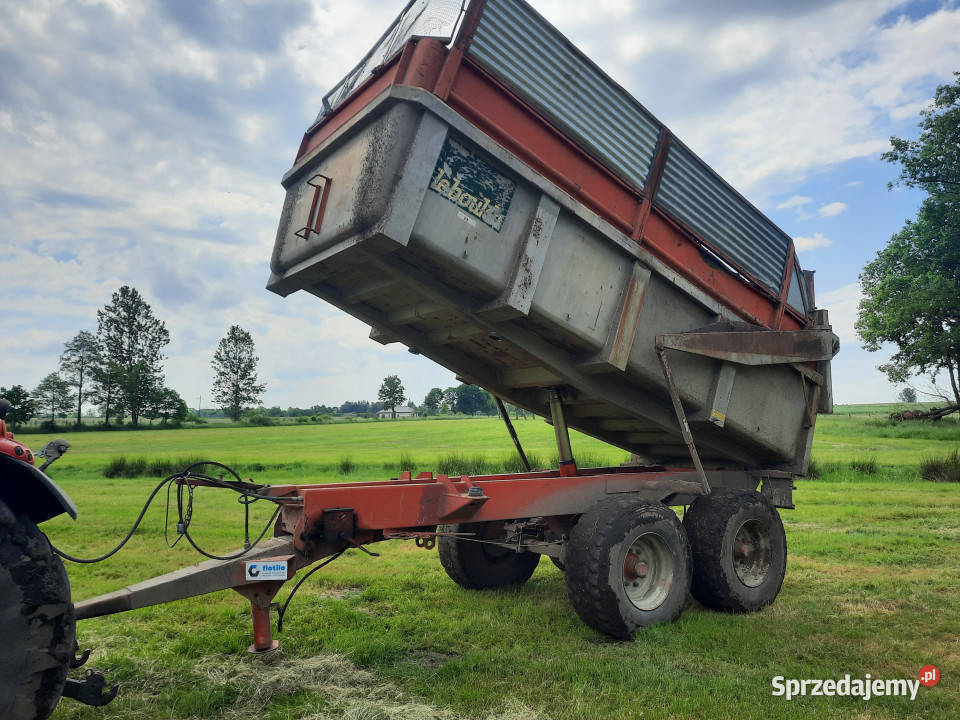 Przyczepa wywrotka LEBOULCH RB2120 12 ton 25 m3 Przyczepy rolnicze Mława