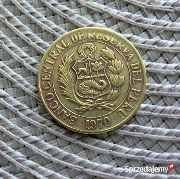 Peru 12 Sol 1970r Numizmatyka Kalisz