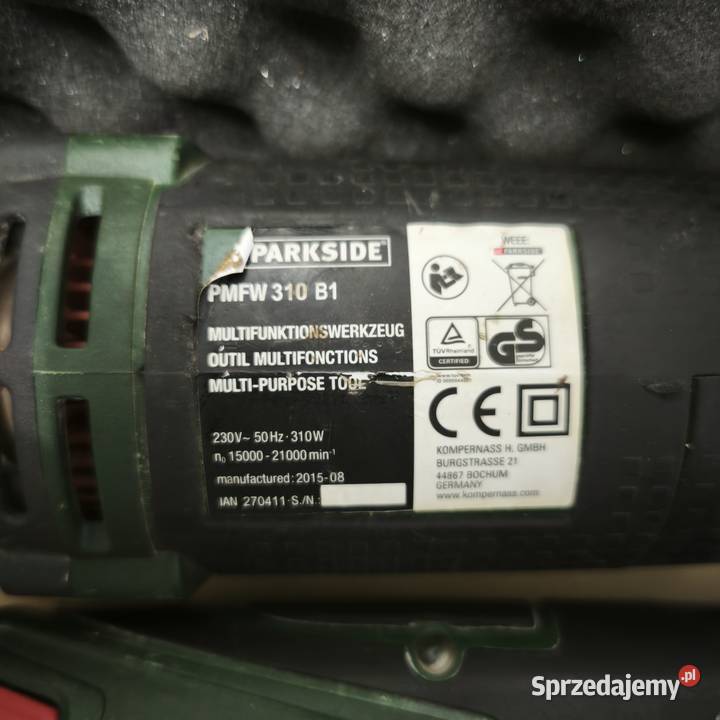 Narzędzia wielofunkcyjne Parkside Multitool Chojnice