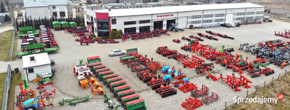 Rozsiewacz nawozu Dwutarczowy INOX plandeka Ciechanów