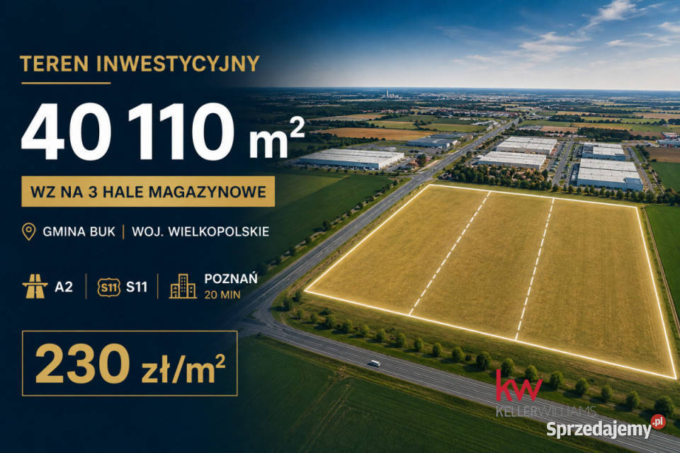 sprzedaży lokalu Wielka Wieś 40110m2