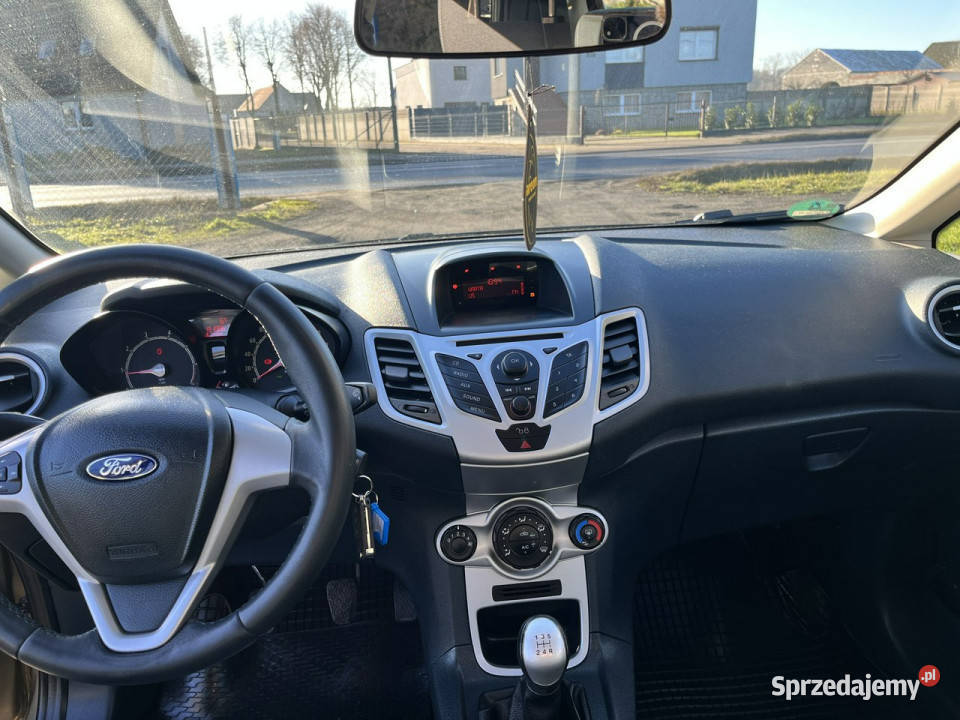 Ford Fiesta 125 udokumentowany przebieg Mk7 2008 Jarocin