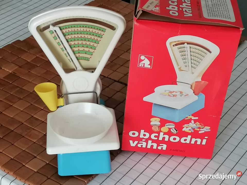 Waga dziecięca prod czechoslowackiej