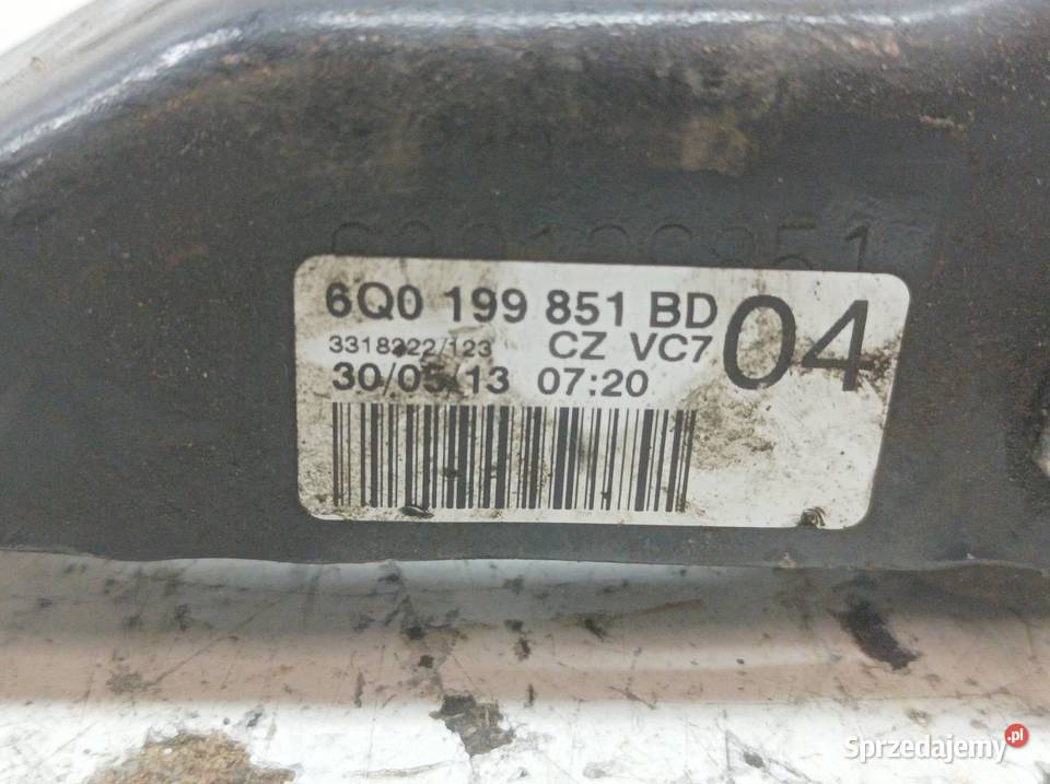 PODUSZKA SILNIKA 6Q0199851BD 12 TSI Seat Ibiza