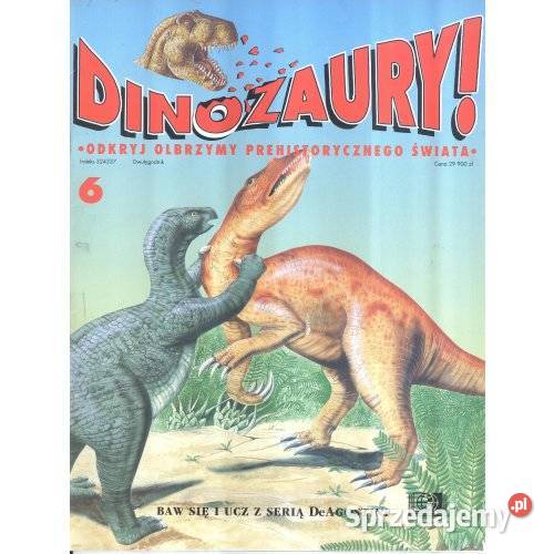 DeAgostini Dinozaury 6 sprzedam