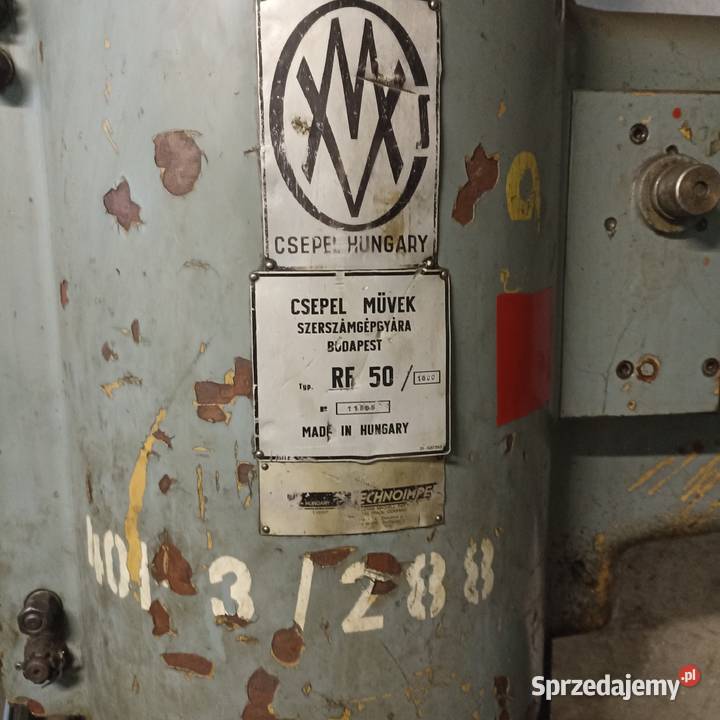 Wiertarka promieniowa Csepel RF 501600 zachodniopomorskie Ińsko