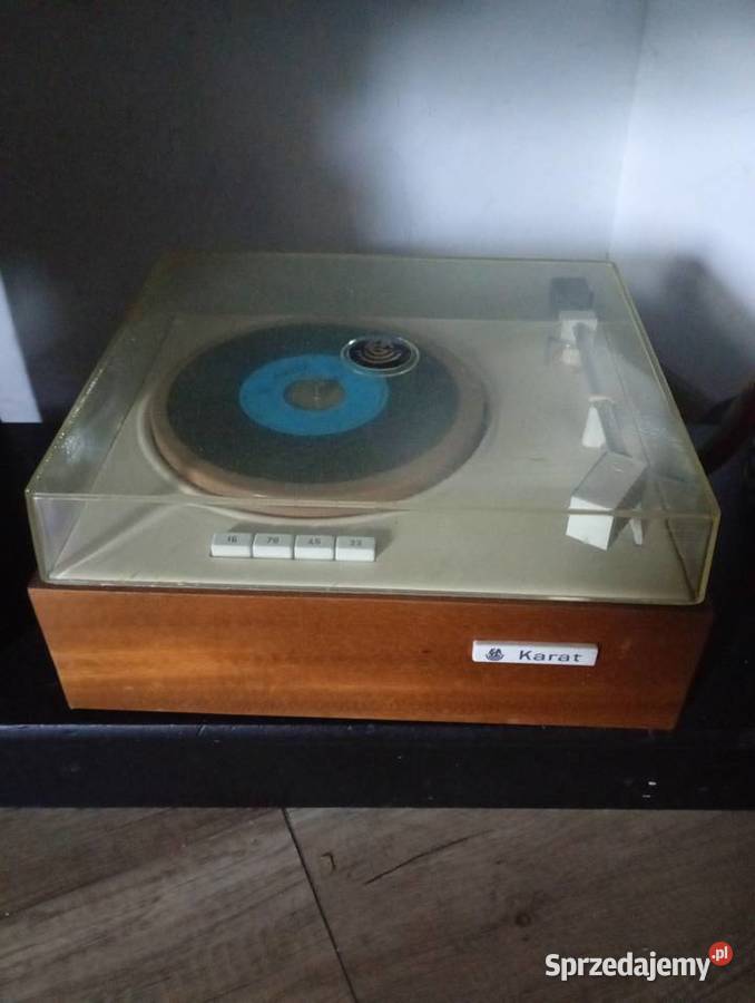 Gramofon karat Kwiatów