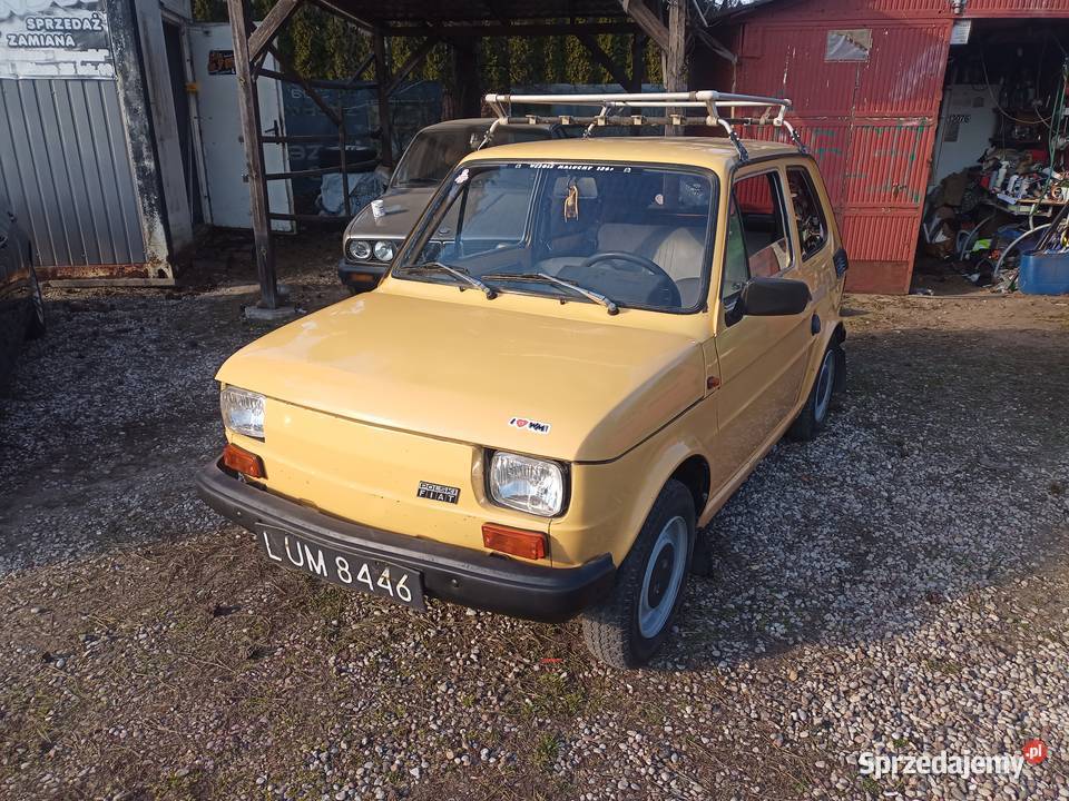 Fiat 126p z1989r przejściówka FL nieuszkodzony Białystok sprzedam
