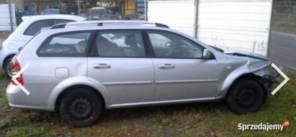 Chevrolet nubira lacetti kombi srebrny na cześci