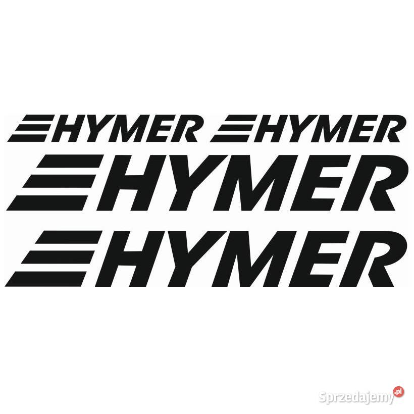 Naklejki Hymer na kampera przyczepę kempingową śląskie Mierzęcice